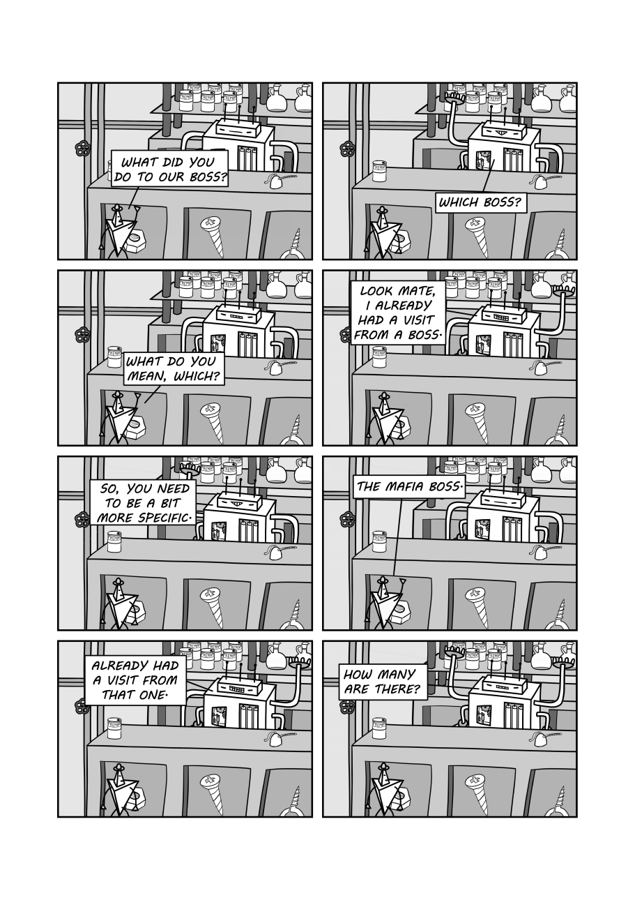 118 What did you do to our boss EN